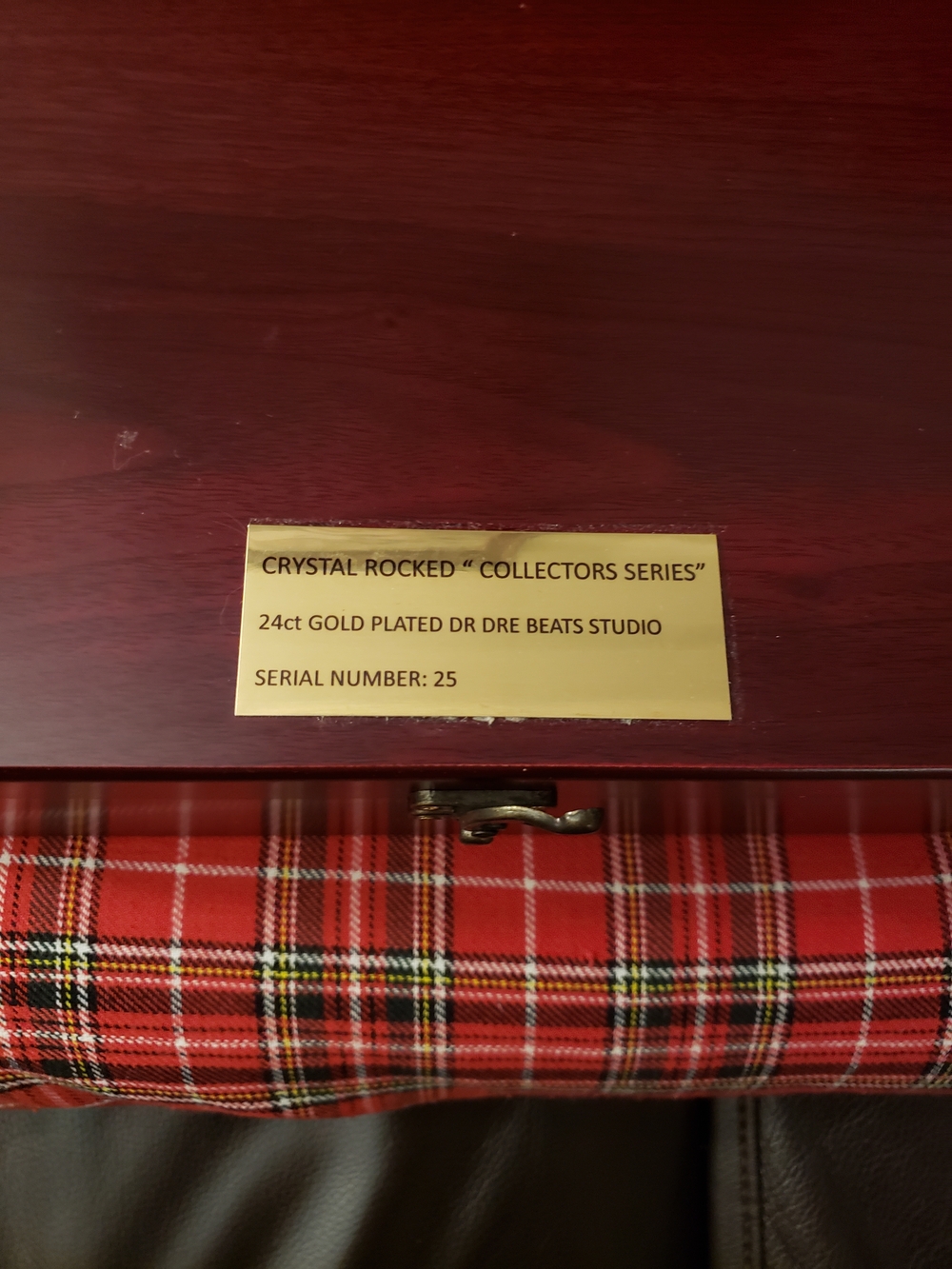 Dr. Dre Limted Addition Beats Studios By Crystal Rocked.